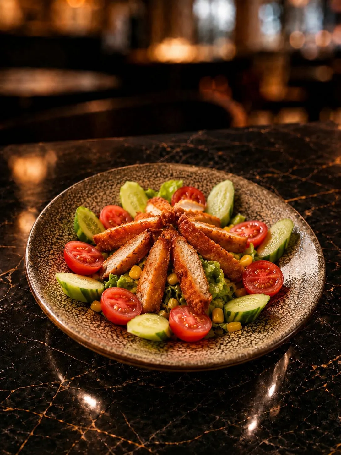 Cajun Chicken Salata